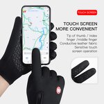 Winter Cycling Gloves Factory - Full-Finger Waterproof Windproof Ski Gloves