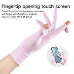 Sun Gloves Manufacturer - UV Protection Full Finger Touchscreen Gloves