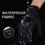 Thermal Gloves Supplier - Unisex Magic Tape Windproof Waterproof Gloves