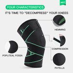 Compression Knee Brace Manufacturer - Unisex Fitness Knee Support Gear