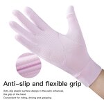 Sun Gloves Manufacturer - UV Protection Full Finger Touchscreen Gloves