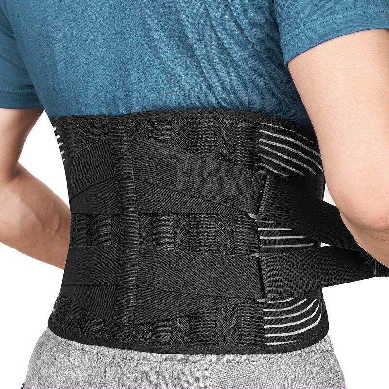 Waist Support Belt Factory - Adjustable Elastic Double Strap Back Brace