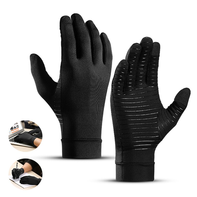 Compression Gloves Supplier - Hot Selling Fullfinger Arthritis Therapy Gloves