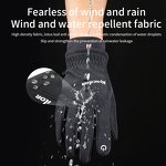 Motorcycle Gloves Factory - Waterproof Warm Windproof Touchscreen Gloves