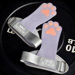 Weightlifting Gloves Supplier - Professional Hard Pull Assist Cowhide Gloves