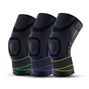 Knee Brace Manufacturer - Nylon Spring Silicogen Knee Support