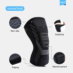 Knee Brace Factory - Elastic Breathable Knitted Knee Compression Sleeve