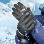 Outdoor Winter Ski Gloves Supplier - Waterproof Velvet Warm Snowboarding Gloves
