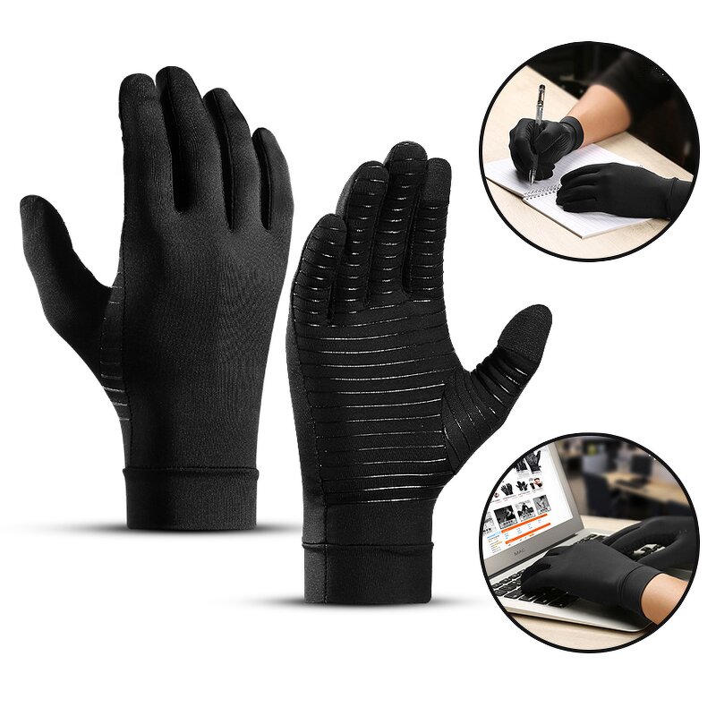 Arthritis Gloves Factory - Compression Full Finger Copper Joint Pain Gloves