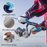 Fishing Gloves Factory - Breathable Fingerless UV Protection Gloves