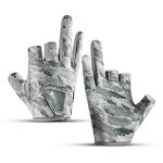 Fishing Glove Factory - Breathable Three Fingerless Anti-slip UV Gloves
