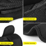 Workout Gloves Factory - Unisex Anti-Slip Adjustable Exercise Gloves