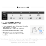 Cycling Gloves Manufacturer - Warm Zipper Touchscreen Windproof Riding Gloves