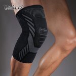 Knee Brace Factory - Elastic Breathable Knitted Knee Compression Sleeve