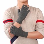 Arthritis Gloves Factory - Fingerless Polyester Spandex Compression Gloves