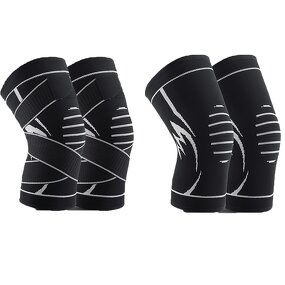 Sport Knee Pad Factory - Elastic Knee Compression Sleeve for Gym