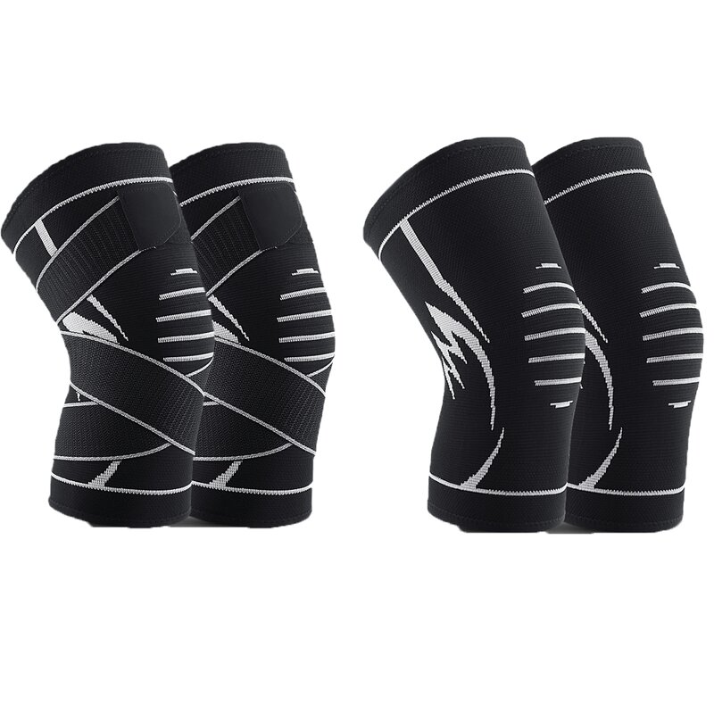 Sport Knee Pad Factory - Elastic Knee Compression Sleeve for Gym