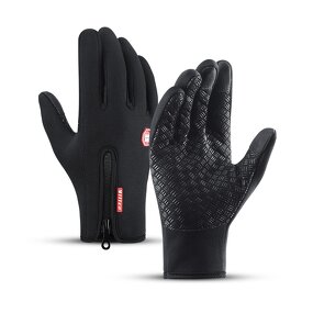 Winter Cycling Gloves Factory - Full-Finger Waterproof Windproof Ski Gloves