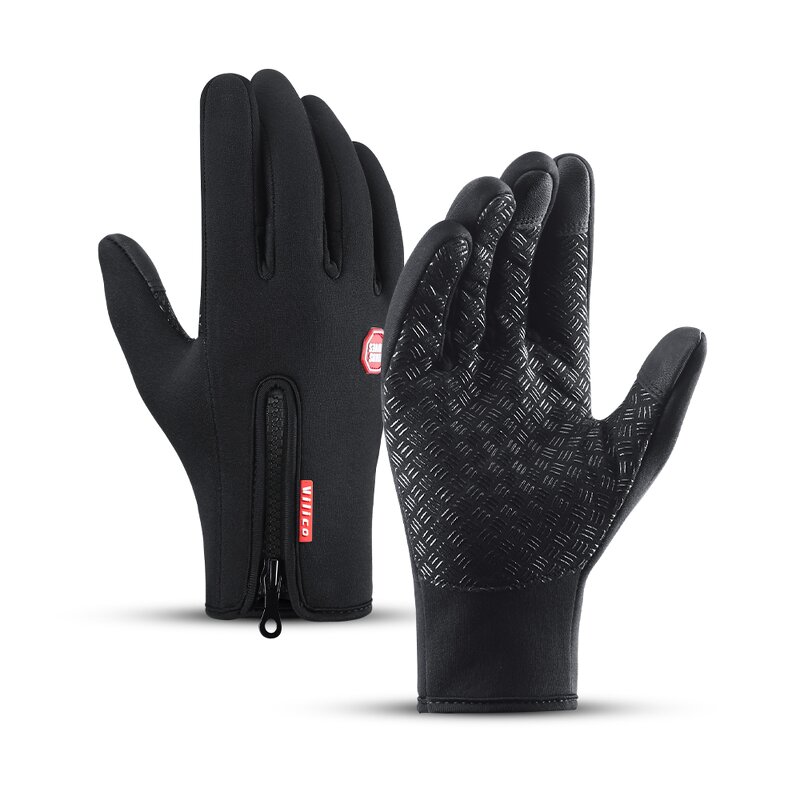 Winter Cycling Gloves Factory - Full-Finger Waterproof Windproof Ski Gloves