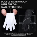 Insulated Leather Gloves Factory - Waterproof Skiing Snowboarding Motorcycling Gloves