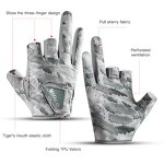 Fishing Glove Supplier - Three-Fingerless Anti-Slip UV Protection Mittens