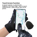 Fishing Gloves Factory - Winter 3 Cut Finger Waterproof Sports Gloves