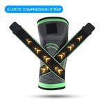 Knee Brace Supplier - 3D Knitted Nylon Compression Knee Sleeve