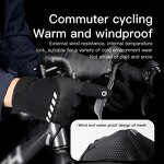 Outdoor Winter Gloves Factory - Touchscreen Reflective Shockproof Gloves