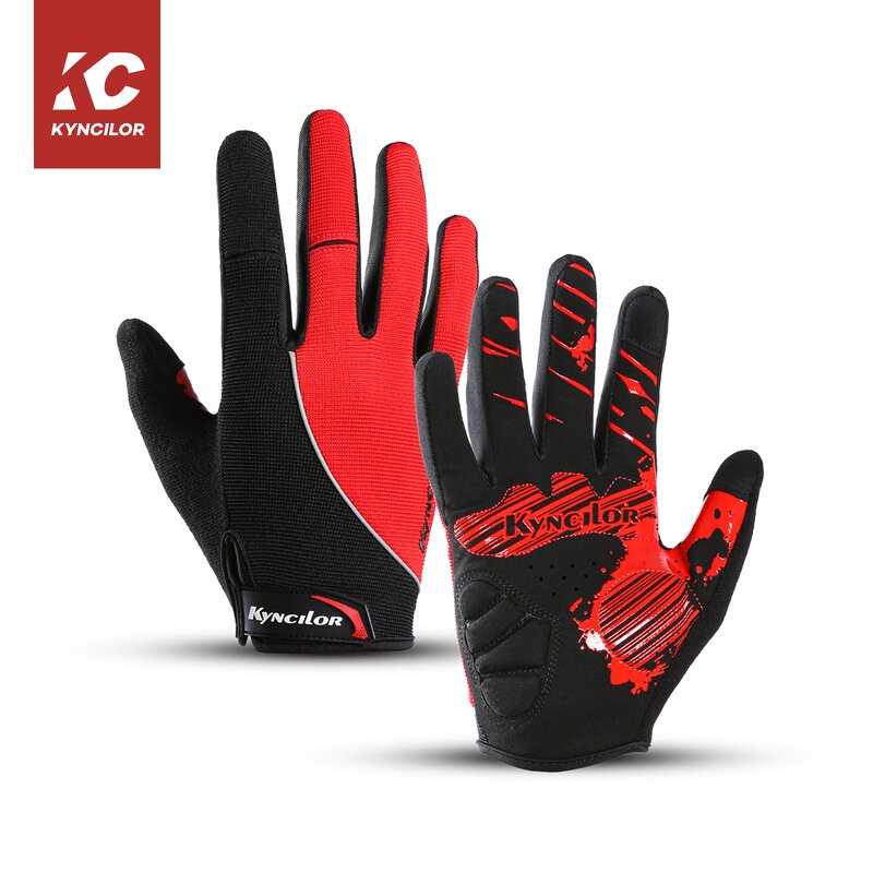 Mountain Bike Gloves Factory - New Style Full Finger Shockproof Gym Gloves