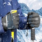 Outdoor Winter Ski Gloves Supplier - Waterproof Velvet Warm Snowboarding Gloves