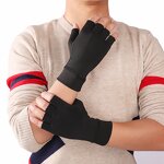 Arthritis Gloves Manufacturer - Fingerless Compression Copper Therapy Gloves