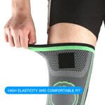 Knee Sleeve Brace Factory - Wholesale Adjustable Knitted Knee Support