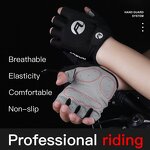Motorcycle Gloves Factory - Hot Sale Unisex Fingerless Shockproof Gloves