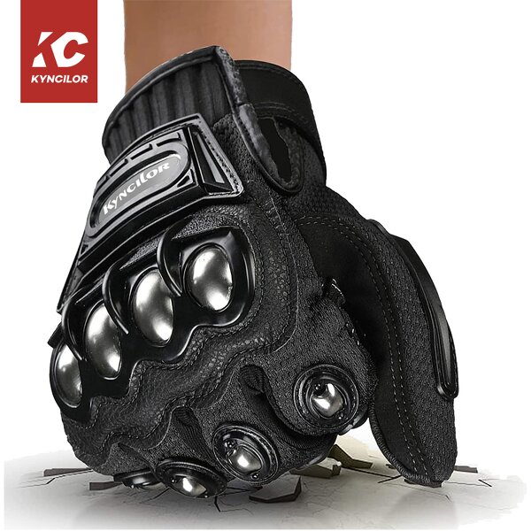 Motorcycle Gloves Manufacturer - Custom Breathable TPR Motorcycle Gloves