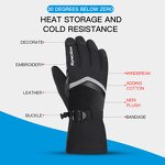Winter Cycling Gloves Manufacturer - Insulated Windproof Waterproof Ski Gloves