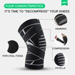 Sport Knee Pad Factory - Elastic Knee Compression Sleeve for Gym