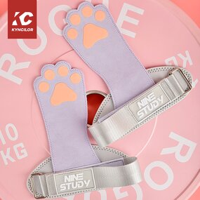 Weightlifting Gloves Supplier - Professional Hard Pull Assist Cowhide Gloves