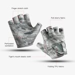 Sun Gloves Supplier - UV Protection Fingerless Fishing Gloves