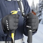 Outdoor Winter Gloves Factory - 2023 New Touchscreen Anti-Slip Sports Gloves