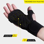 Workout Gloves Factory - Unisex Anti-Slip Adjustable Exercise Gloves
