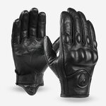 Leather Motorcycle Glove Manufacturer - Vintage Genuine Leather Racing Glove