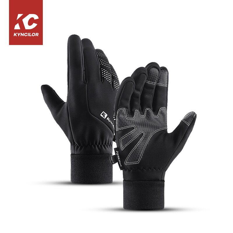 Winter Gloves Manufacturer - Custom Waterproof PU Anti-Slip Cycling Gloves
