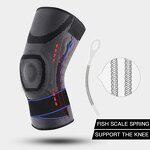 Knee Brace Manufacturer - Nylon Spring Silicogen Knee Support