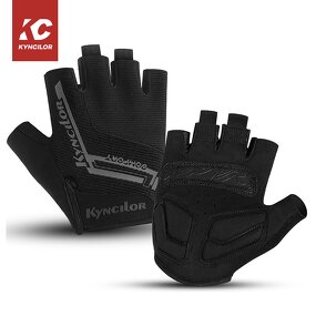 Fingerless Cycling Gloves Supplier - Wholesale Anti-Slip Shockproof Gloves