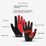 Mountain Bike Gloves Factory - New Style Full Finger Shockproof Gym Gloves