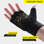Cycling Sports Gloves Factory - Wholesale Breathable Fingerless Gym Gloves