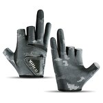Fishing Glove Supplier - Three-Fingerless Anti-Slip UV Protection Mittens