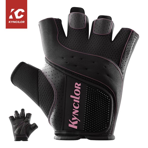 Workout Sport Gloves Manufacturer - Half Finger Palm Pad Body Building Gloves