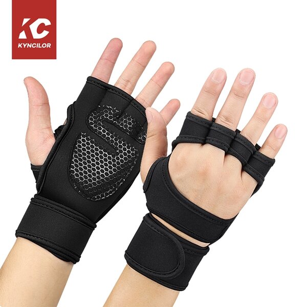 Gym Accessories Gloves Manufacturer - Adjustable Non Slip Weight Lifting Gloves