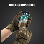 Tactical Gloves Supplier - Soft Shell Protective Pad Hunting Gloves